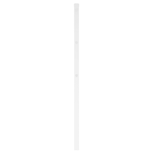 vidaXL Cabeceira de cama 160 cm metal branco vidaXL Cabeceira de cama 160 cm metal branco