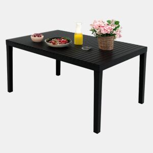 Mesa de jardim em PVC