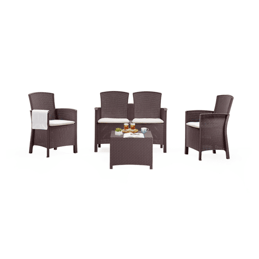 Sala de estar exterior em PVC