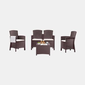 Sala de estar exterior em PVC