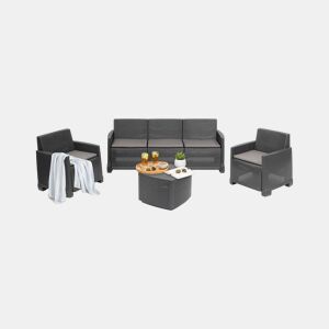 Sala de estar exterior em PVC