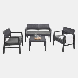 Sala de estar exterior em PVC
