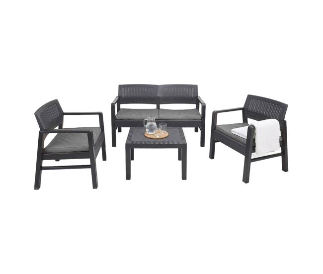 Sala de estar exterior em pvc
