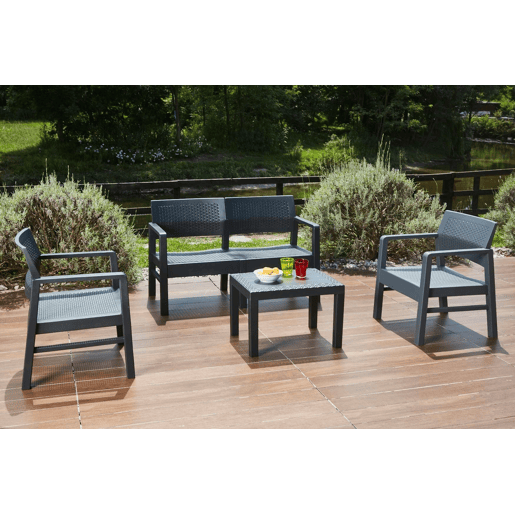 Sala de estar exterior em PVC Sala de estar exterior em PVC
