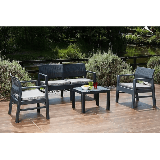 Sala de estar exterior em PVC Sala de estar exterior em PVC