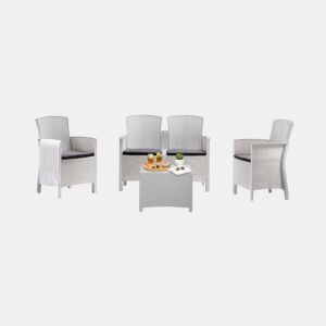 Sala de estar exterior em PVC