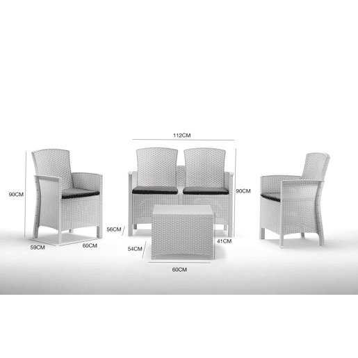 Sala de estar exterior em PVC Sala de estar exterior em PVC