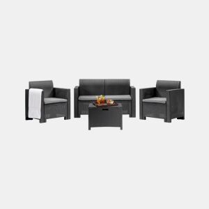 Sala de estar exterior em PVC