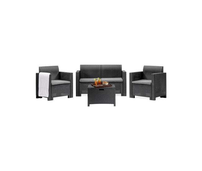 Sala de estar exterior em pvc