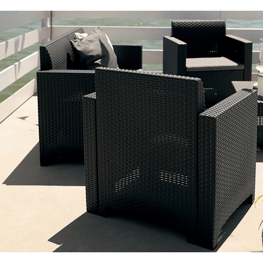 Sala de estar exterior em PVC Sala de estar exterior em PVC