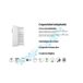 Congelador Vertical Infiniton CV-A174B, 240 l, Total No Frost Congelador Vertical Infiniton CV-A174B, 240 l, Total No Frost Blanco