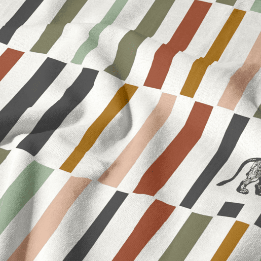 MARLEY - Toalha de praia - Microalgodão Premium - 75x150 cm - Fabricado na Espanha - RUNAWAY