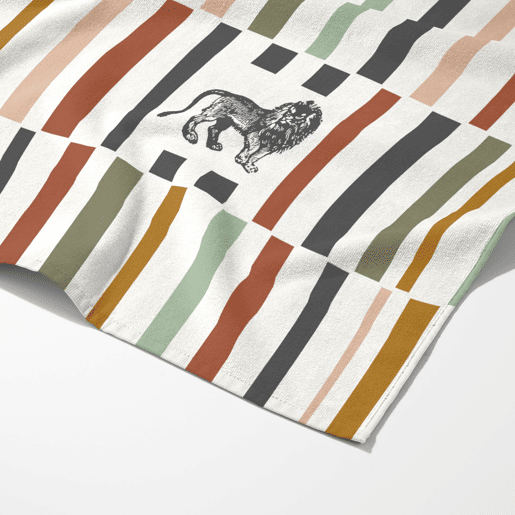 MARLEY - Toalha de praia - Microalgodão Premium - 75x150 cm - Fabricado na Espanha - RUNAWAY
