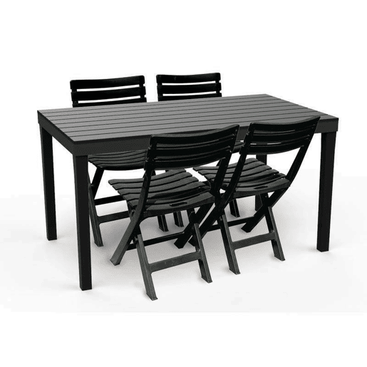 Mesa de jardim em PVC