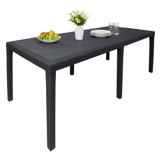 Mesa de jardim em PVC Mesa de jardim em PVC