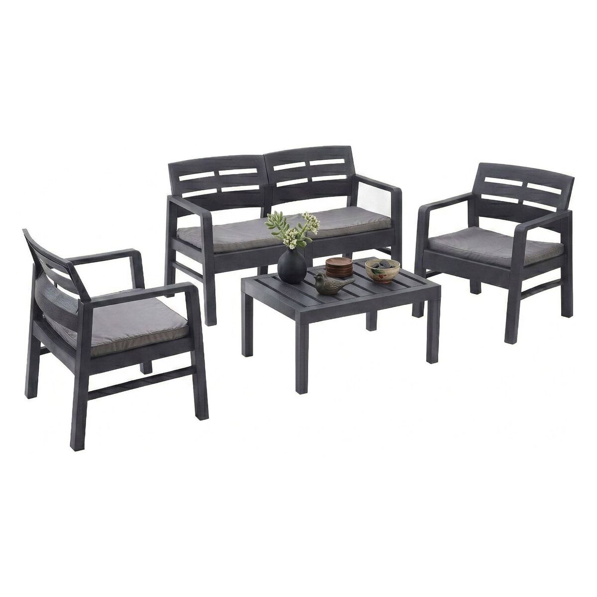 Sala de estar exterior em pvc