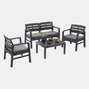Sala de estar exterior em PVC