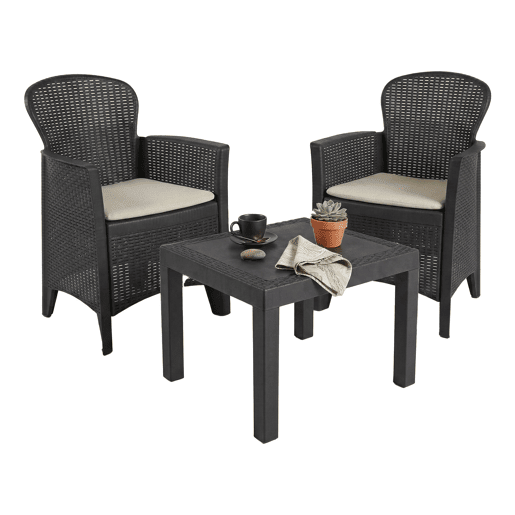 Sala de estar exterior em PVC