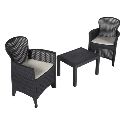 Sala de estar exterior em PVC