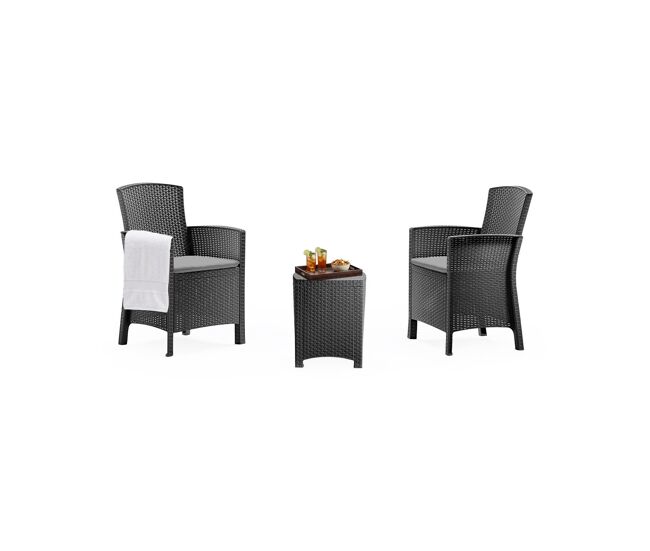 Sala de estar exterior em pvc