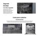 Lavavajillas Infiniton DIW-43SP, 9 Servicios, E Lavavajillas Infiniton DIW-43SP, 9 Servicios, E Inox
