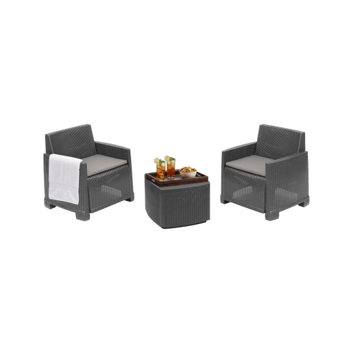 Sala de estar exterior em PVC