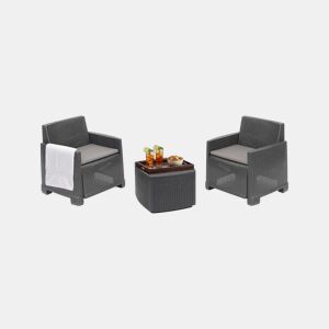 Sala de estar exterior em PVC