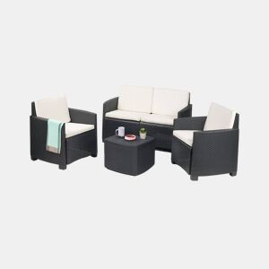 Sala de estar exterior em PVC