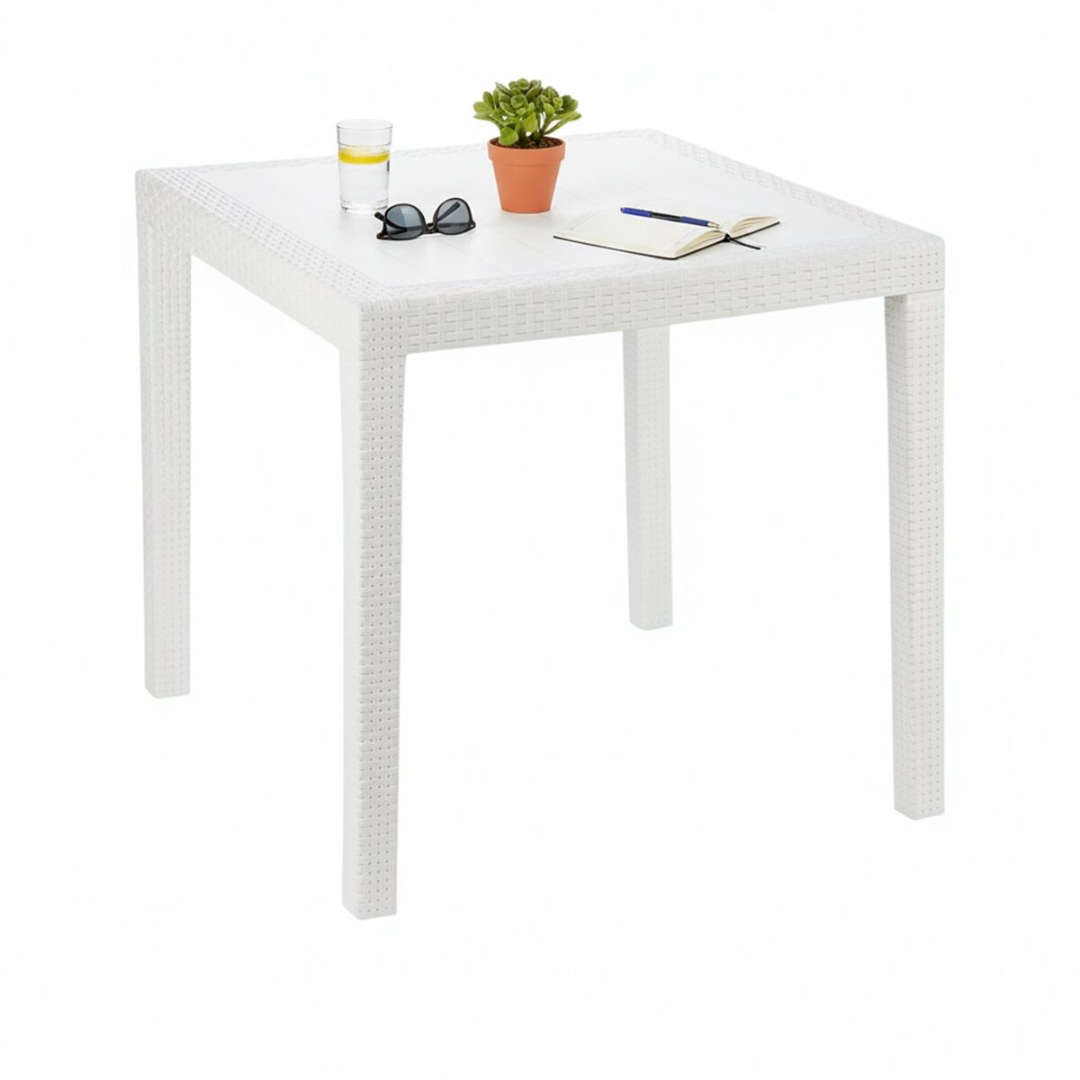 Mesa de jardim em pvc