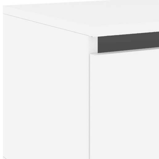 vidaXL Mesa de cabeceira de parede com luzes LED branco vidaXL Mesa de cabeceira de parede com luzes LED branco