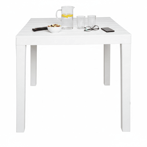 Mesa de jardim em PVC