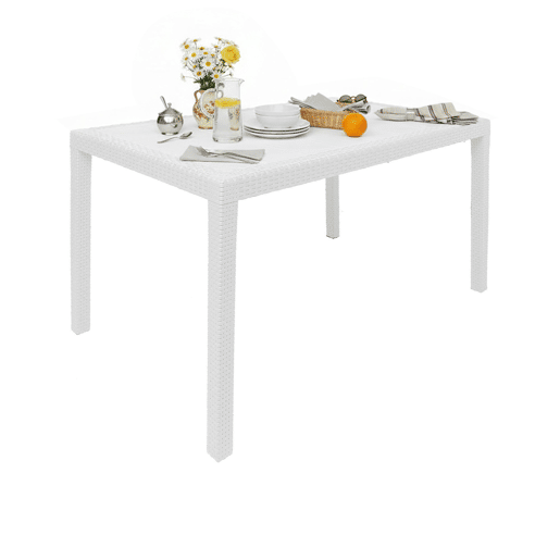 Mesa de jardim em PVC
