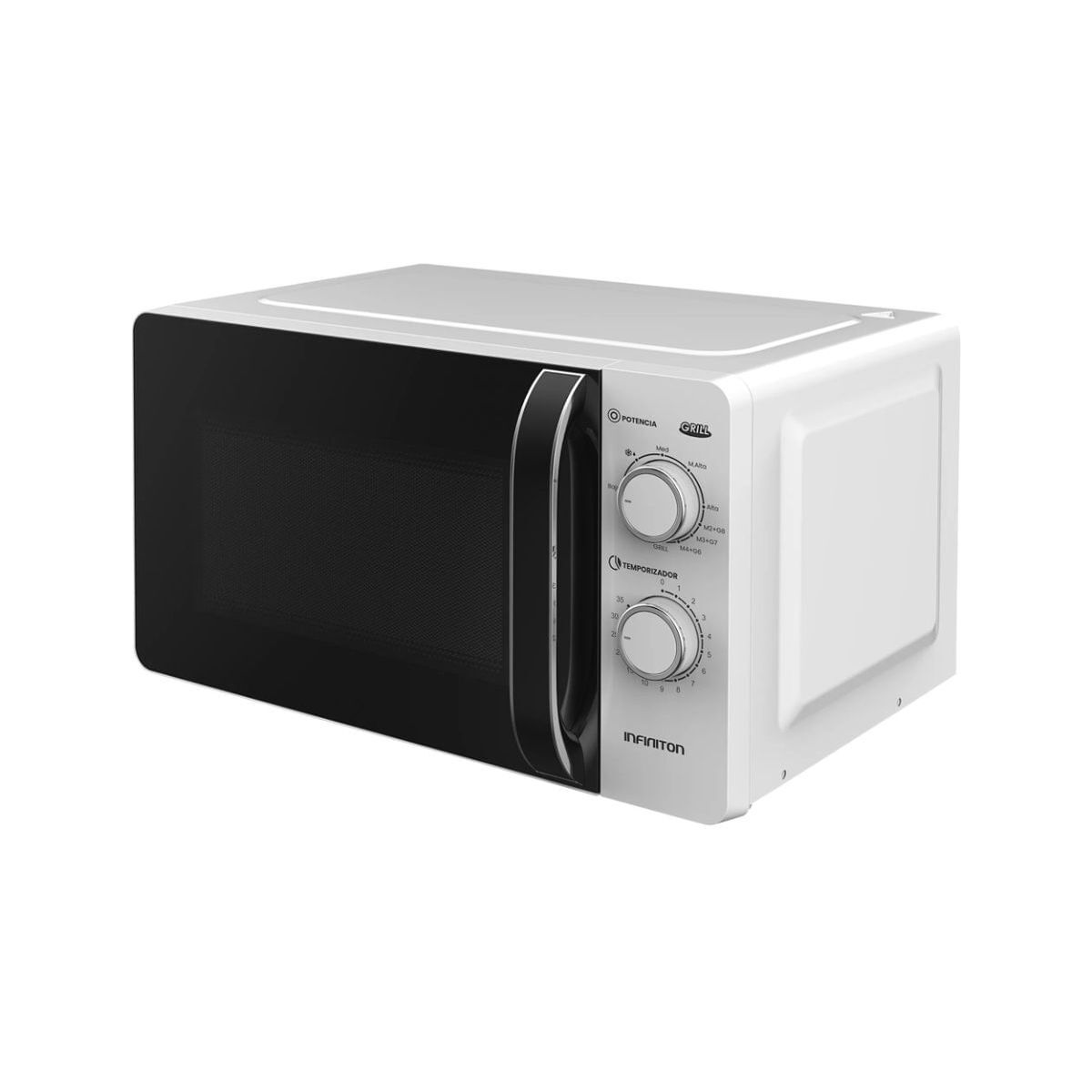 Microondas Infiniton MW-GW2090, 20 l, 800 W, DEFROST, Grill