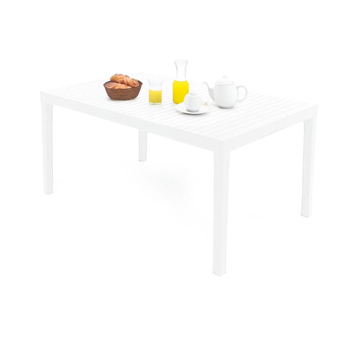 Mesa de jardim em pvc