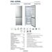 Frigorifico Combi Infiniton FGC-A1784I, 292 l, No Frost Total Frigorifico Combi Infiniton FGC-A1784I, 292 l, No Frost Total Inox