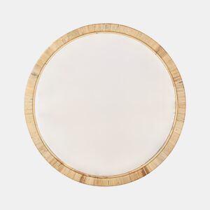 Espelho ANLEZY 80 cm 80 cm Rattan Natural