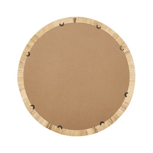 Espelho ANLEZY 80 cm 80 cm Rattan Natural