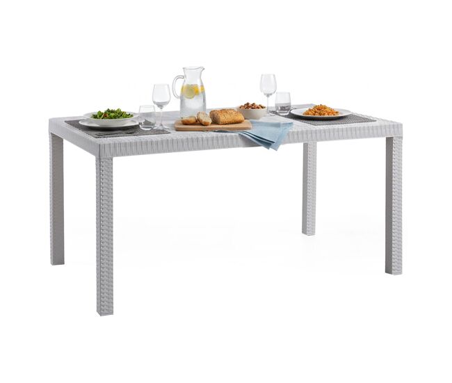 Mesa de jardim em pvc