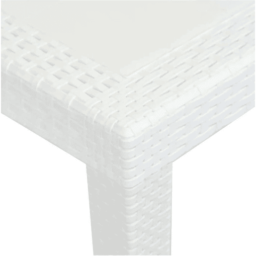 Mesa de jardim em PVC Mesa de jardim em PVC
