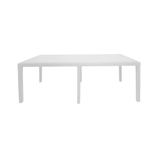 Mesa de jardim em PVC Mesa de jardim em PVC