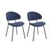 Beliani Silla de comedor KIANA Beliani Silla de comedor KIANA Azul