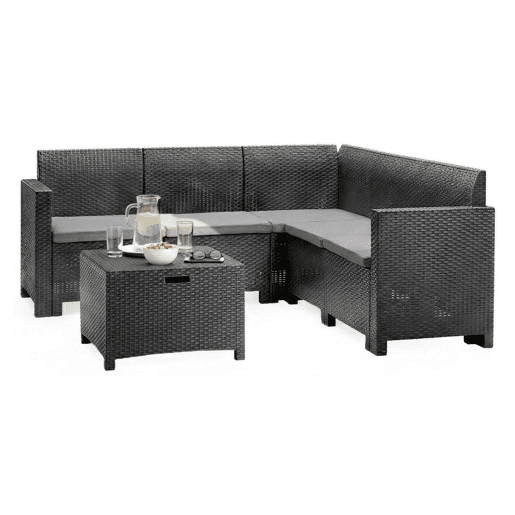 Sala de estar exterior em PVC