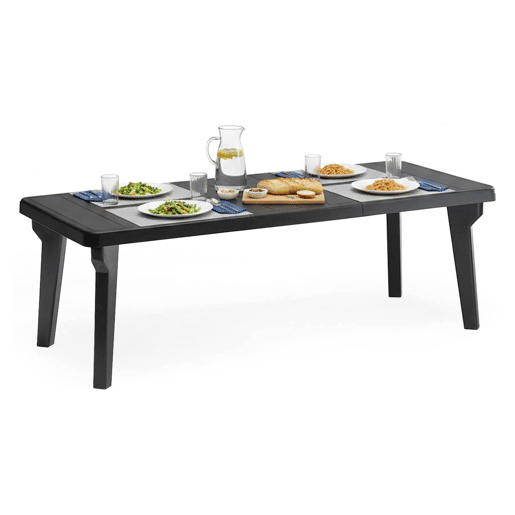 Mesa de jardim em PVC Mesa de jardim em PVC
