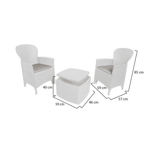 Sala de estar exterior em PVC Sala de estar exterior em PVC