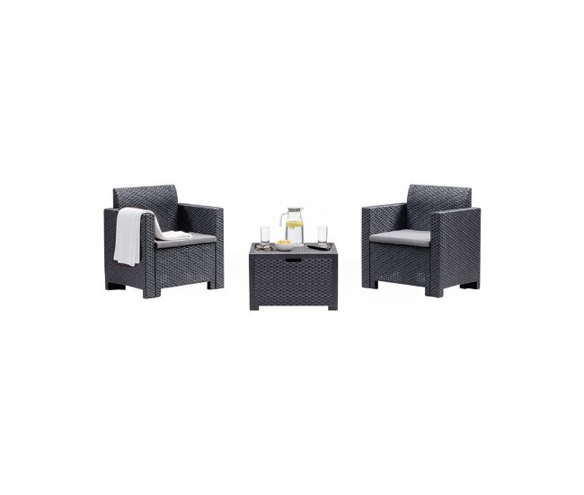 Sala de estar exterior em pvc