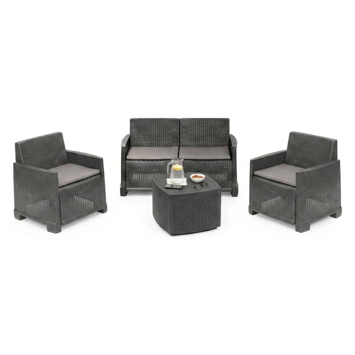 Sala de estar exterior em pvc