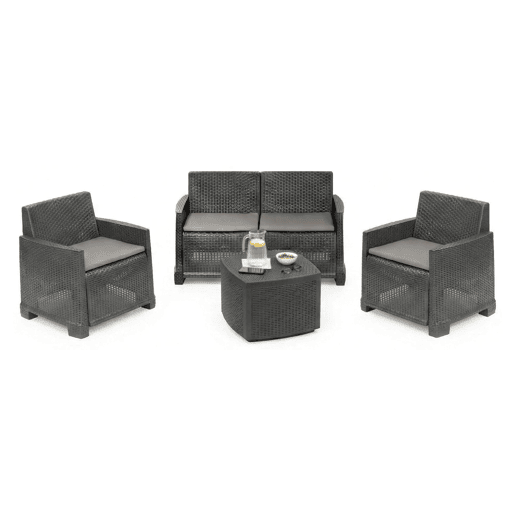 Sala de estar exterior em PVC