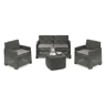 Sala de estar exterior em PVC