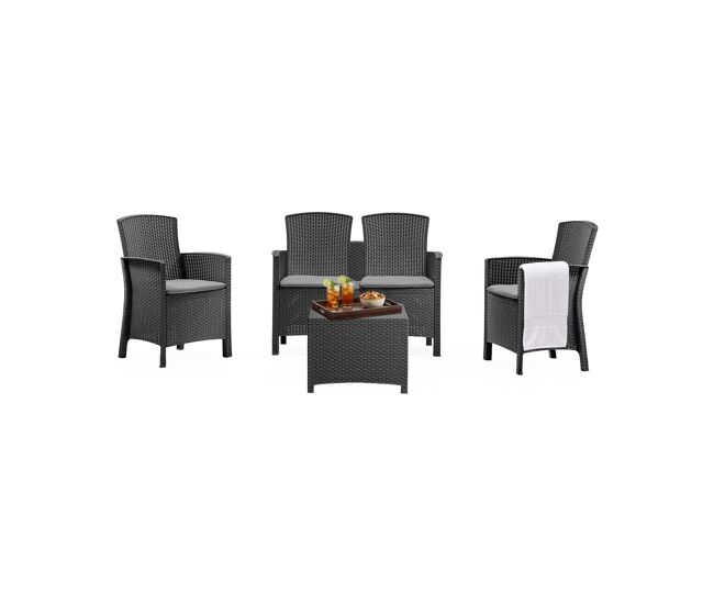 Sala de estar exterior em pvc