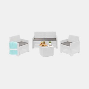 Sala de estar exterior em PVC